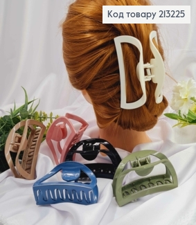 Краб пластик, глянцевий, Дуга, кольори в асортименті, 9,3см 213225 фото