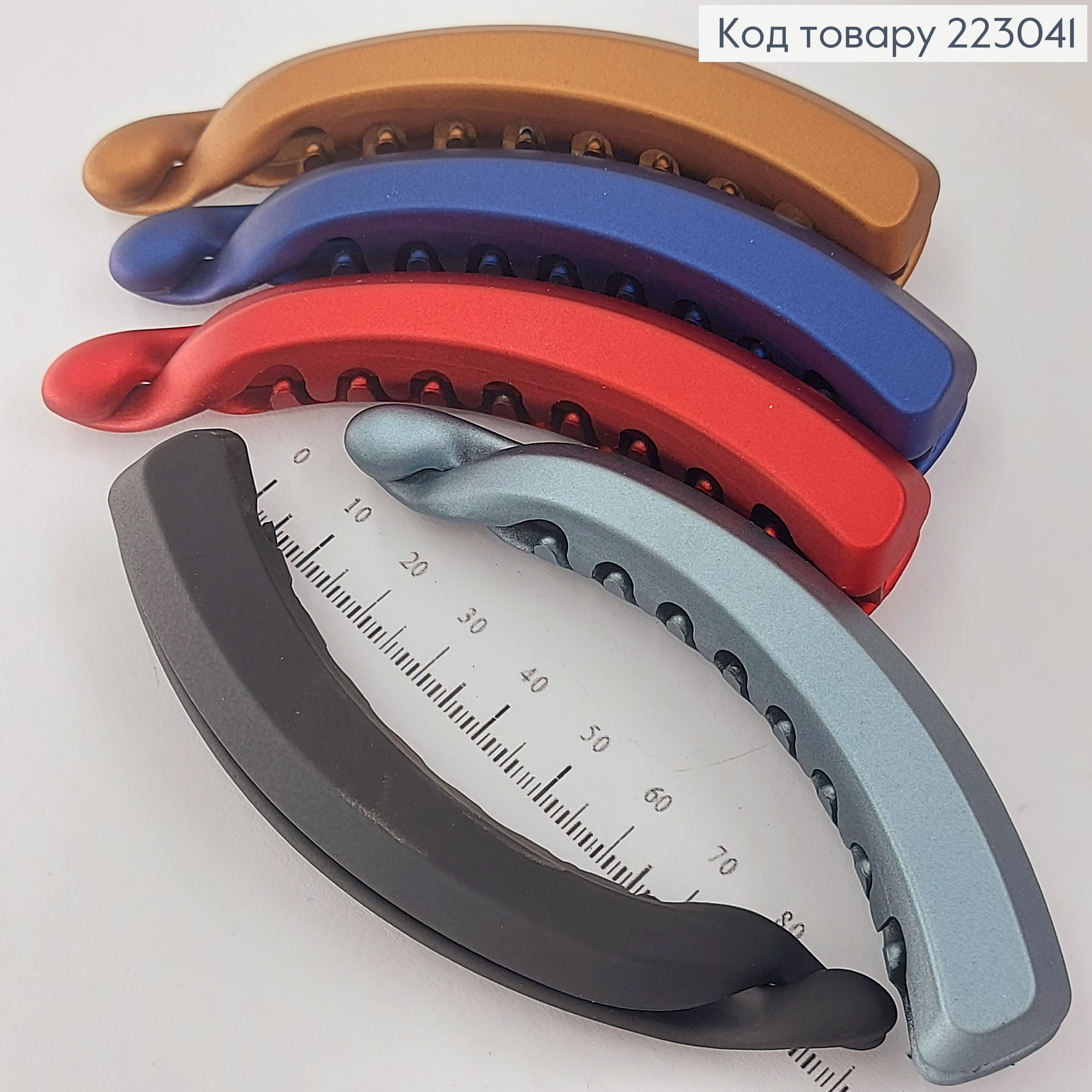 Заколка банан каучук в асс. 223041 фото 1