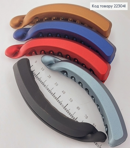 Заколка банан каучук в асс. 223041 фото 1