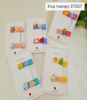 Заколка стрела детская 3 шт/уп 272127 фото