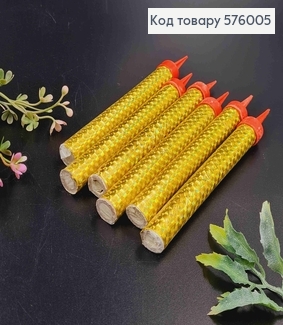 Холодный фонтан в торт, с подставкой, 12см+2см, 6шт/уп. 576005 фото