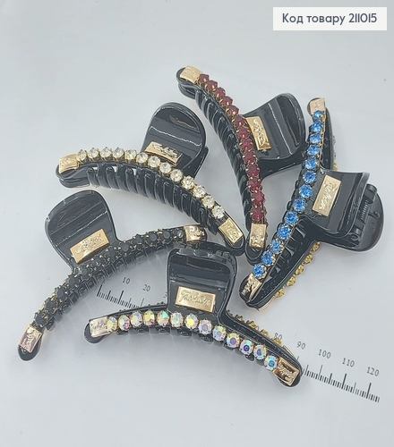 Краб пластик с камнями 9 см 211015 фото 1