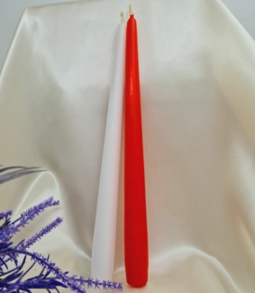 Свеча   конусная 23 см, 7 часов горения, BISPOL 32102 фото