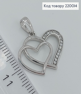 Кулон Пара Сердец 220014 фото