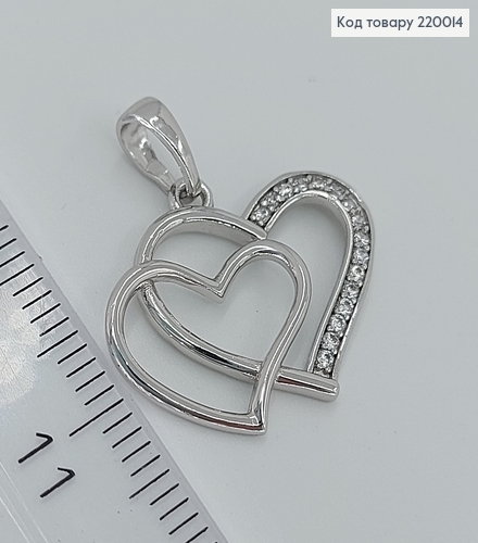 Кулон Пара Сердец 220014 фото 1