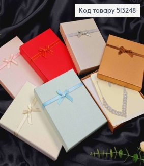 Коробочка для наборов большая, "Лаконичность", размер 18*14*2,5см, белая серединка., цвета в ассорт. 513248 фото