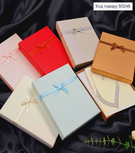 Коробочка для наборов большая, "Лаконичность", размер 18*14*2,5см, белая серединка., цвета в ассорт. 513248 фото 1