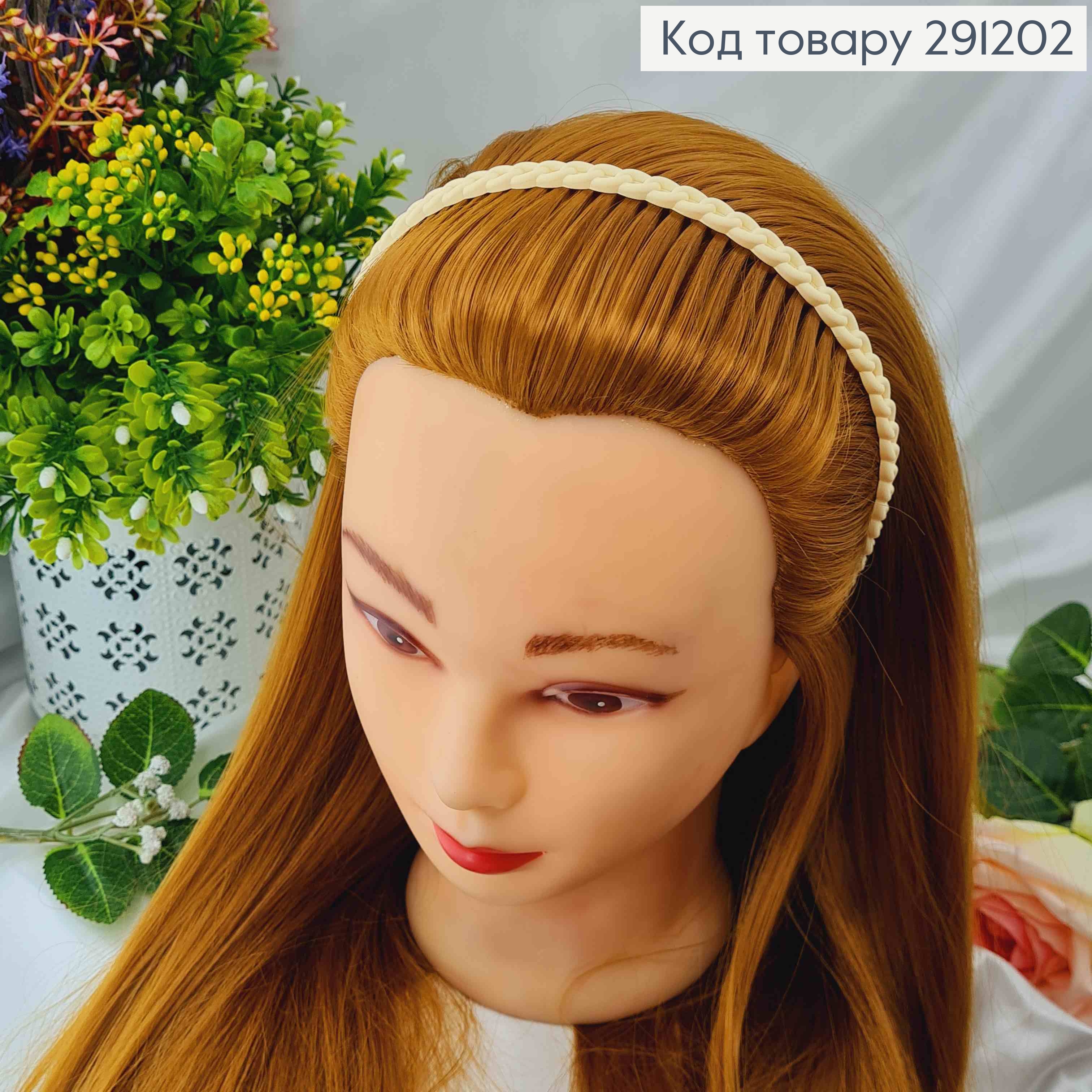 Обруч каучук,Цепочка шир.0,7см, цвета в ассорт. 291202 фото 2