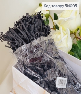 Наполнитель тишью чорный 100 гр 514005 фото