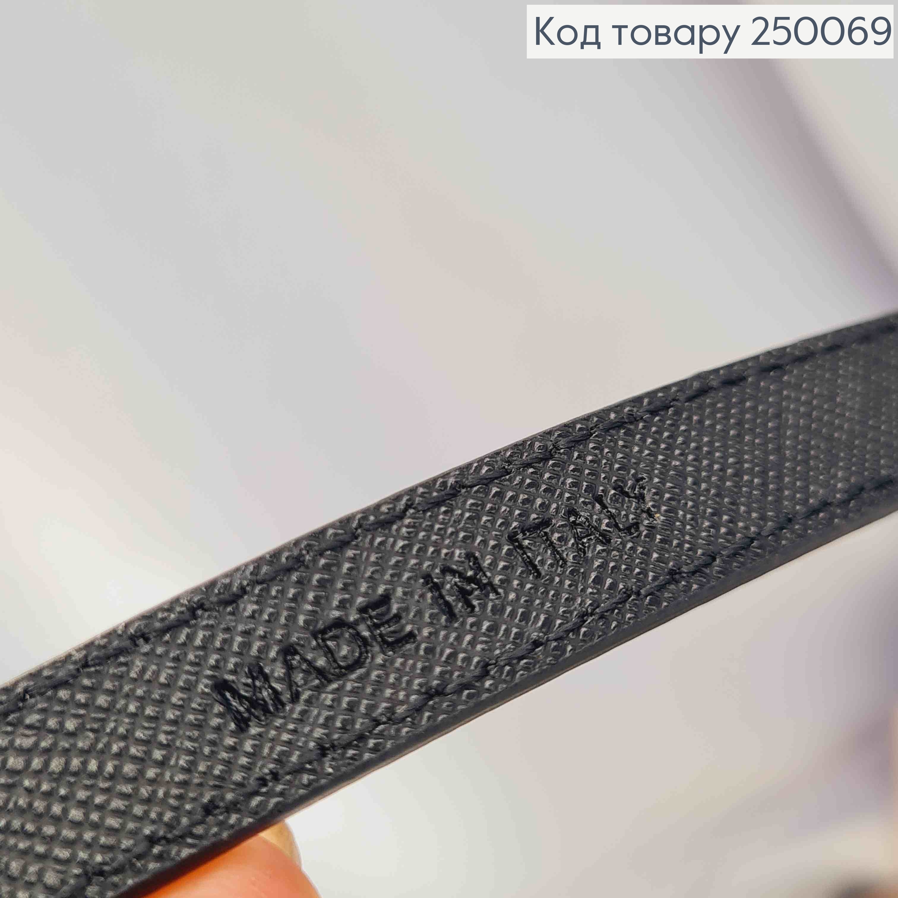 Браслет Эко Кожа, PRADA milano, 21см, лимонного цвета, сталь Stainless Steel 250069 фото 3