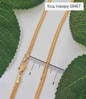 Цепочка 3,5мм, длина 55см, плетение Питон, Xuping 18K 121467 фото