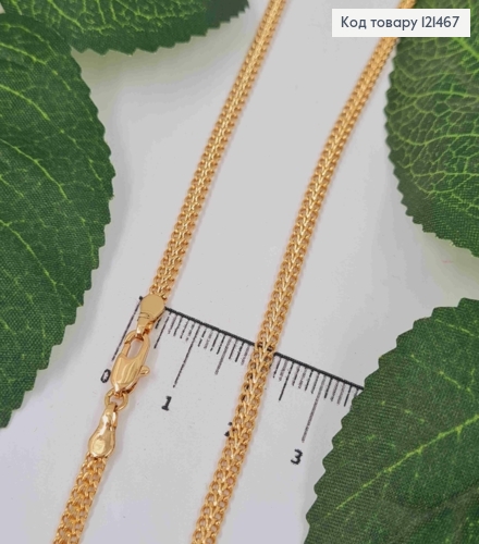 Цепочка 3,5мм, длина 55см, плетение Питон, Xuping 18K 121467 фото 1