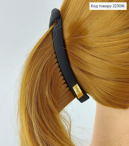 Заколка банан матова 9,5 см   223016 фото 1