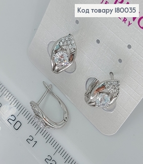 Серьги с камнями   180035 фото