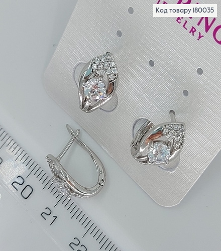 Серьги с камнями   180035 фото 1