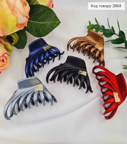 Краб пластик "Паучок", 6,5см, цвета и в ассортименте. 211168 фото 1