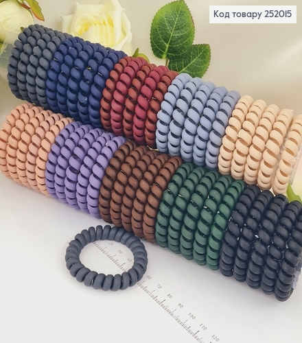 Резинка Пружинка №15 5,5 см Матова в асорт. 252015 фото 1