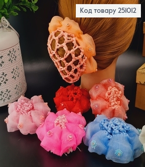 Резинка на гульку з квіточкою в асорт. 251012 фото