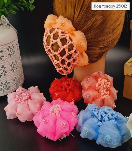 Резинка на гульку  с цветком в асс. 251012 фото 1