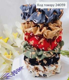 Резинка ппостая обьемная МЕДВЕЖОНКИ PEACE (5-10см) в ассорт. 241059 фото