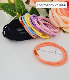 Резинка(20шт) шнурок двойная 5,5см в асорт. 253066 фото