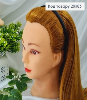 Обруч пластик, черный матовый, 0,5см 291183 фото