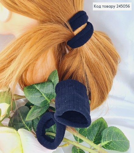 Резинка простая Чорная, 5см, микрофибра 245056 фото 1