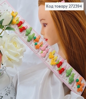 Заколка детская стрела "Домашний Сад", 20шт/уп 272394 фото