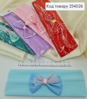 Повязка детская цветная в асс. 254026 фото