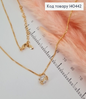 Подвеска с кулоном Киса 45+ 5 см Xuping 18К 140442 фото