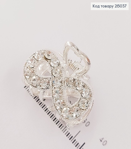 Краб металл серебро в асс. 3 см 215037 фото 1