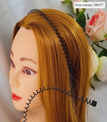 Обруч металл черная пружина 291077 фото 1