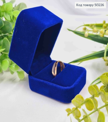 Коробка велюр, квадратная с тиснением, 6*5*4,5см, темно-синего цвета. 513226 фото 1