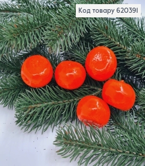 Мандаринка пластик 4 см 620391 фото