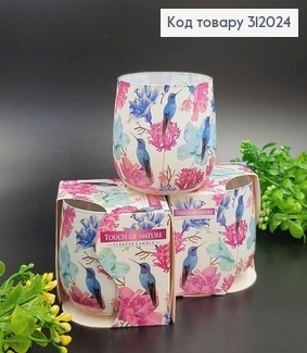Аромасвечи стакан BISPOL Прикосновение природы 100 г / 20 часов, 71s-49 312024 фото