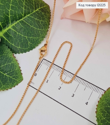 Цепочка, якорное плетение, дл. 40см, Xuping 18К 121225 фото 1
