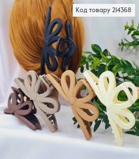 Краб пластик "Петелька-Бант", 13см,  кольори в асортименті 214368 фото