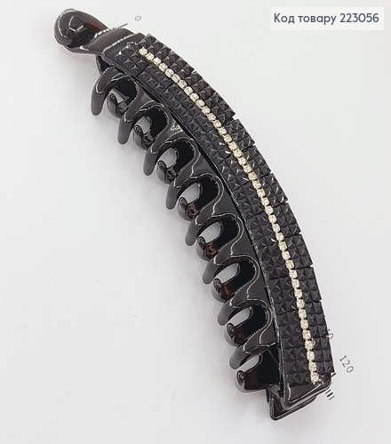 Заколка Банан,  стрази, 12,5см длина 223056 фото 2