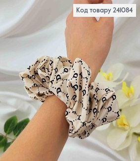 Резинка "Діор", тканина об'ємна, в асорт. 241084 фото