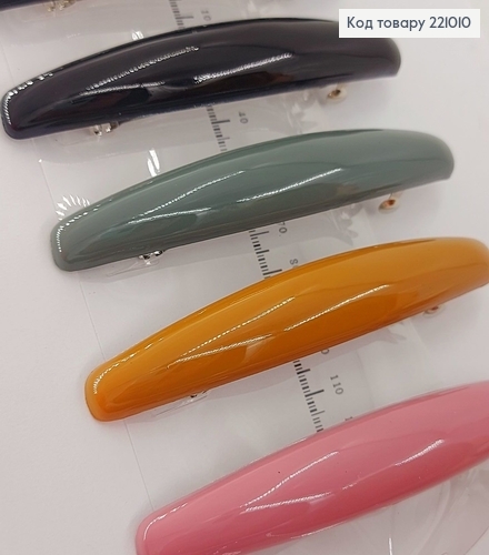 Заколка автомат глянцевый 12см 221010 фото 3