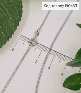 Цепочка родовая, плетение СНЕЙК, круглая, длина 35см, ширина 1мм, Xuping 190463 фото