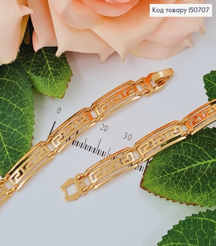 Браслет "Версаче", шир.0,8см. дл. 19,5см, Xuping 18K 150707 фото 1