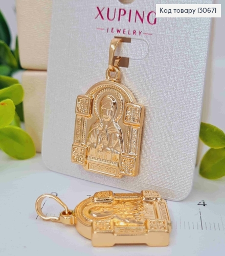 Иконка-Ладанка "Матронушка", 2,6*2см, Xuping 18K 130671 фото 1