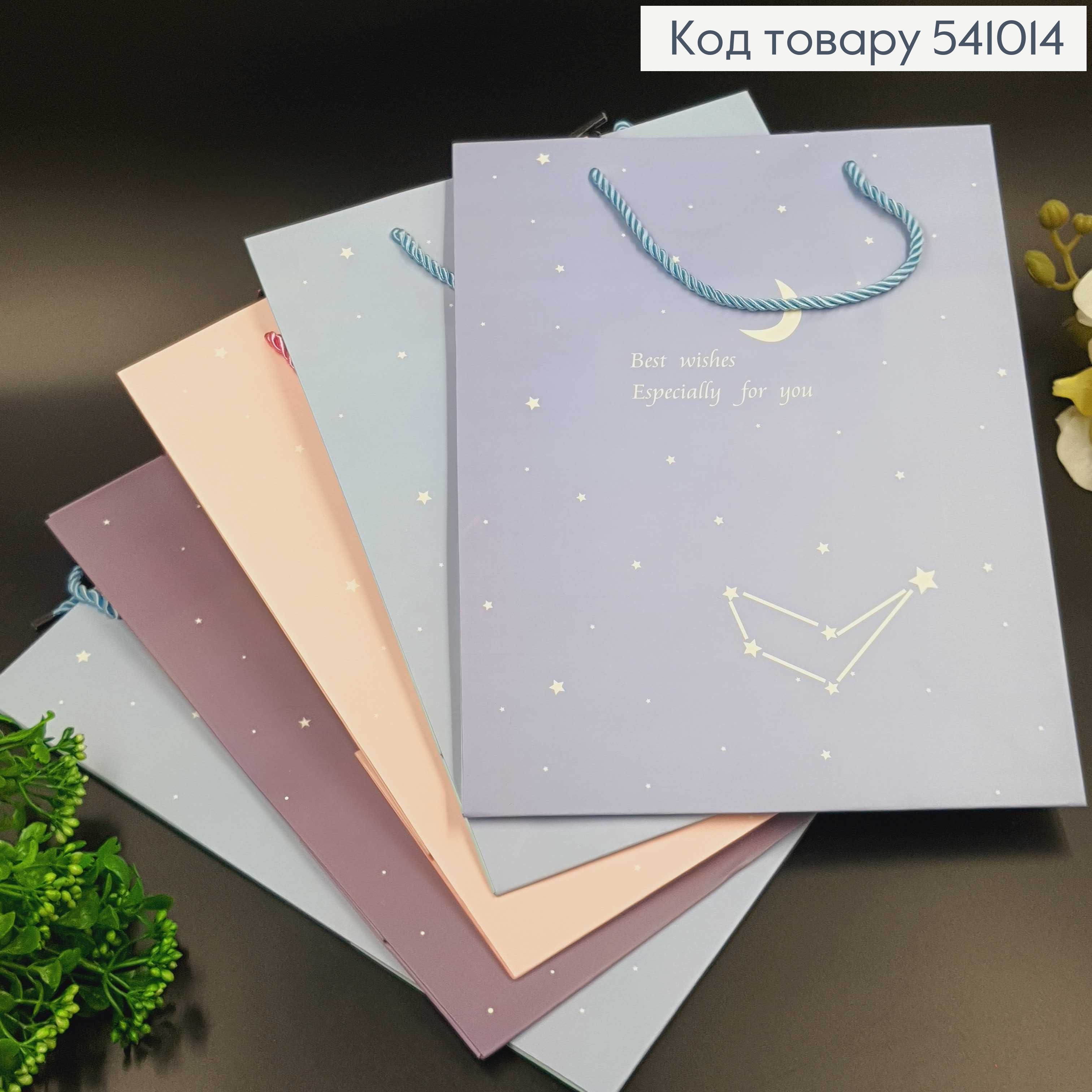 Пакет бумажный средний Знаки зодиака 32,5х25,5 см в асс. 541014 фото 1