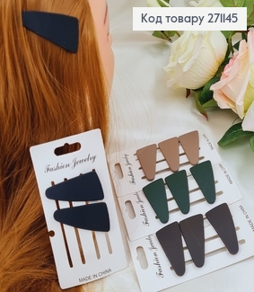 Заколка тик так в асс. 3 шт / уп. 232054 фото