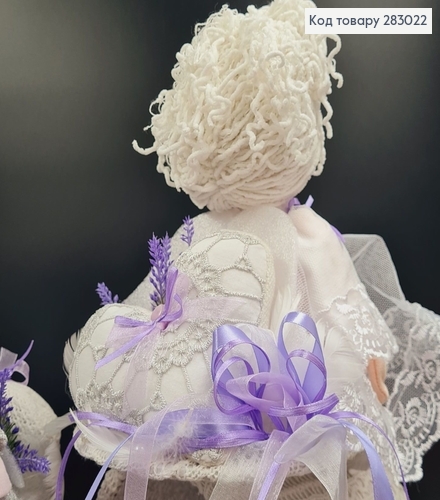 Коробка подарочная 13*17см АНГЕЛ (27см)(лавандовый бант), ручная работа, Украина 283022 фото 3