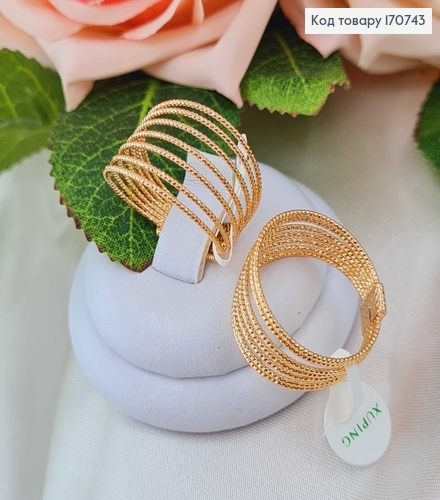 Кольцо "Семь желаний" Xuping 18K 170743 фото 1