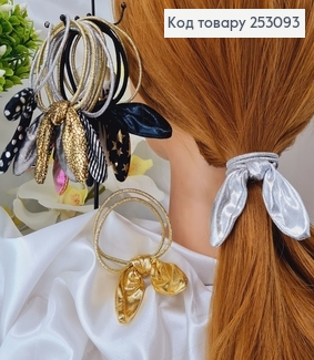 Резинка 5,5см УШКА с люрексом  в асорт.  253093 фото