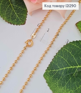 Цепочка плетения с шариками, дл. 50см, Xuping 18К 121290 фото