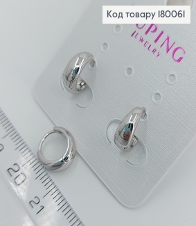 Серьги кольца  180061 фото